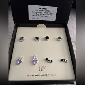 New 🖤 Sun Kissed Sparkle Black Onyx Studs Collection